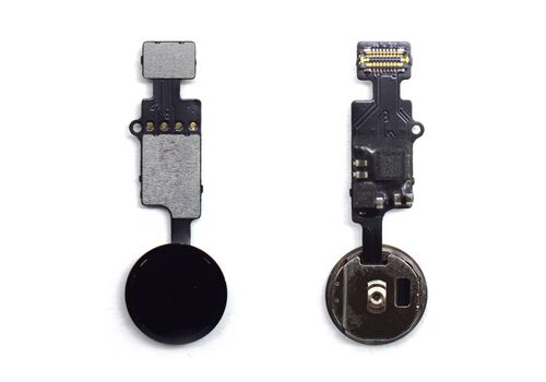 Шлейф для iPhone 7/7Plus/8/8 Plus на кнопку HOME активная без Toch ID (черный)