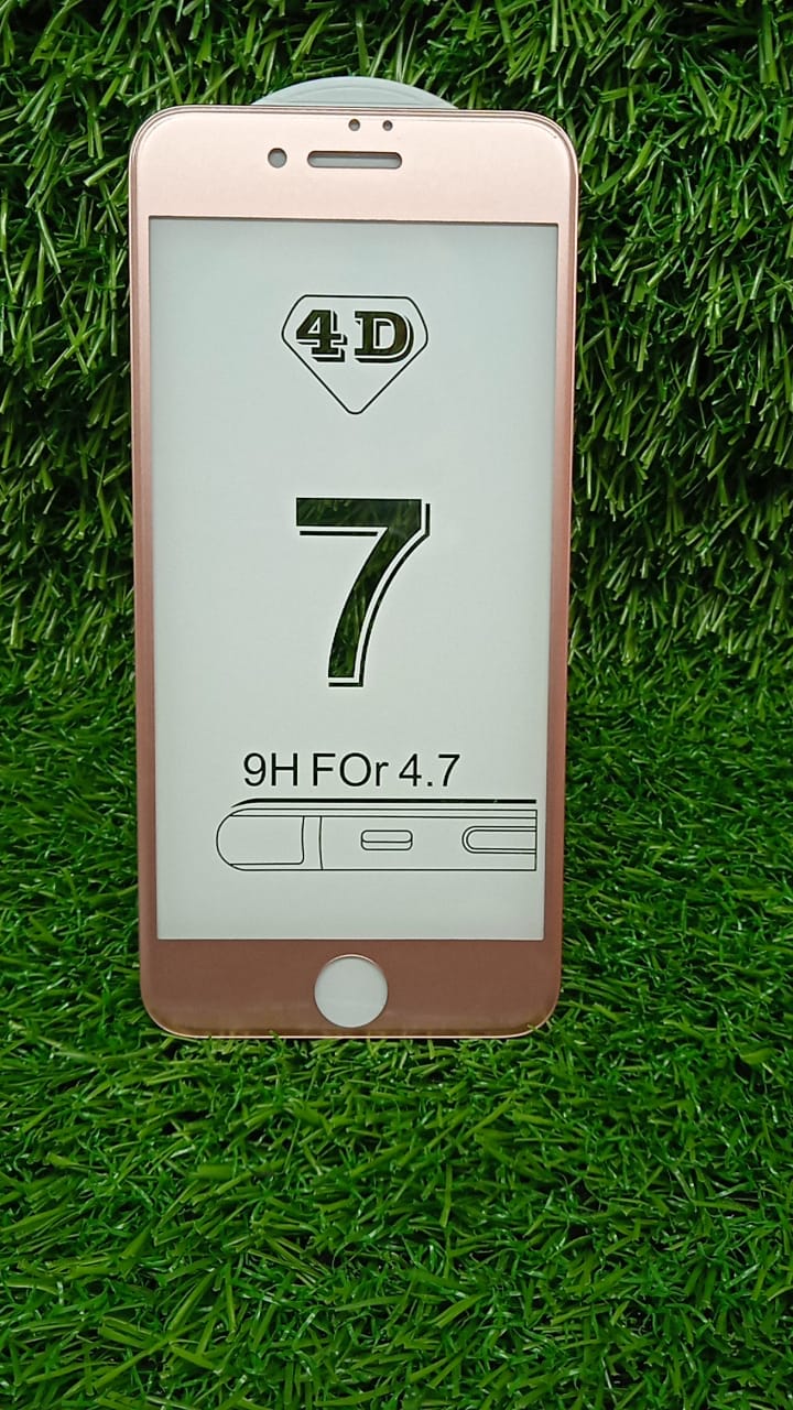 Защитное стекло IPhone 7/8 декоративное (розовое золото) распродажа