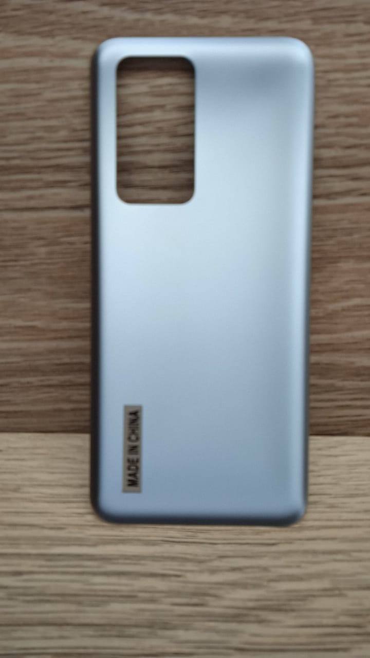 Задняя крышка для Huawei Honor P40 Pro (серебро)