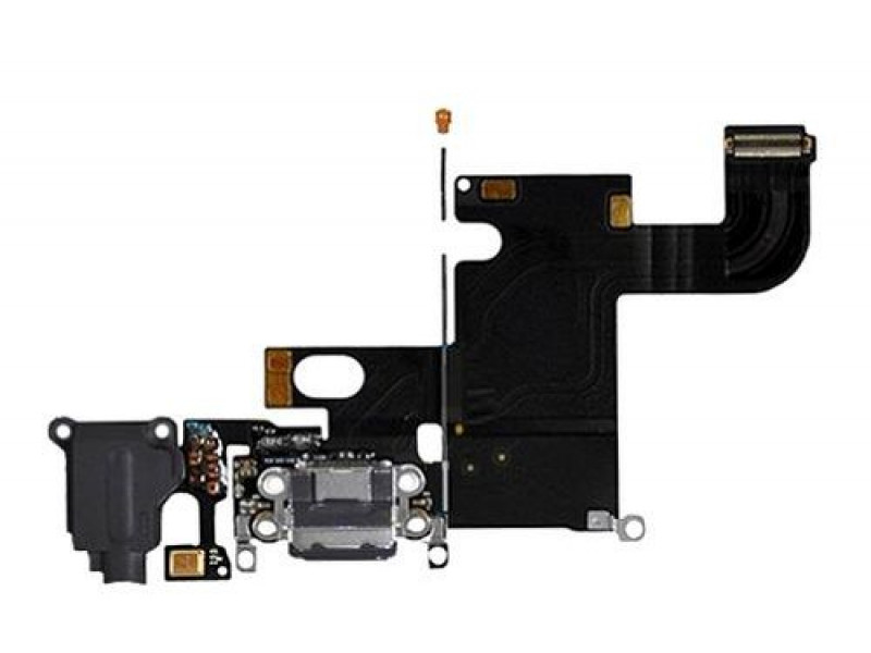 Шлейф для iPhone 6 на системный разъем Orig (черный)
