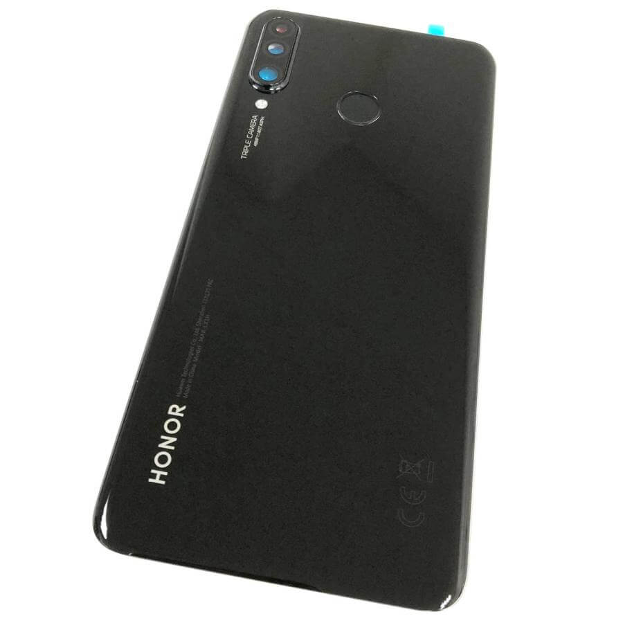 Задняя крышка для Huawei Honor 20 Lite/20S Премиум (черный)
