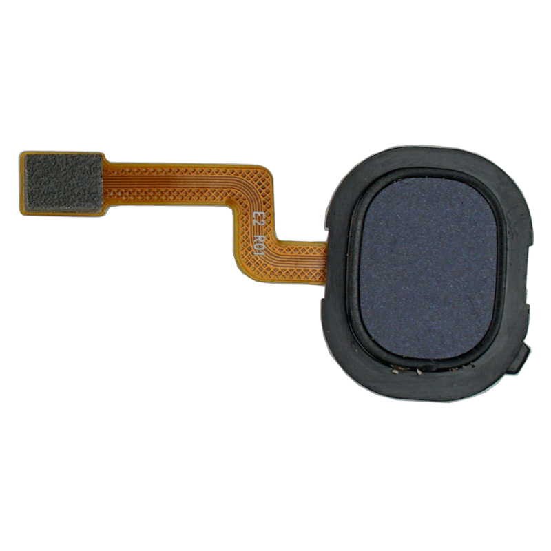 Шлейф для Samsung A217F (A21s) сканер отпечатка пальцев (черный)