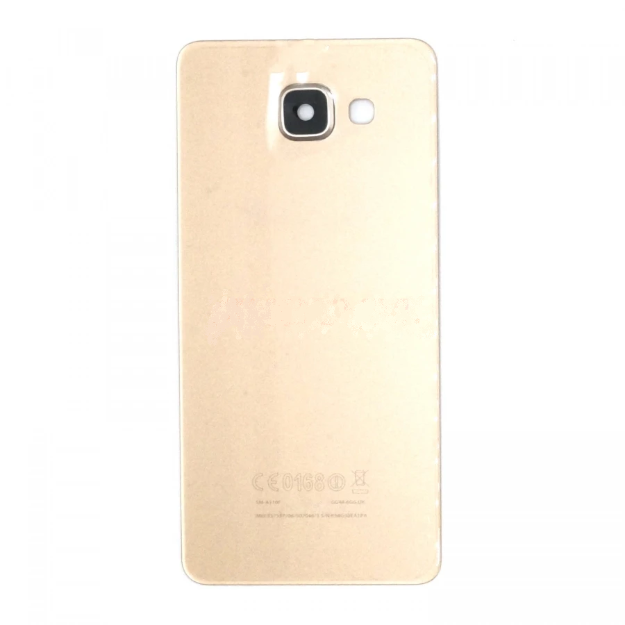 Задняя крышка для Samsung A510F/A5 2016 Премиум (золото)