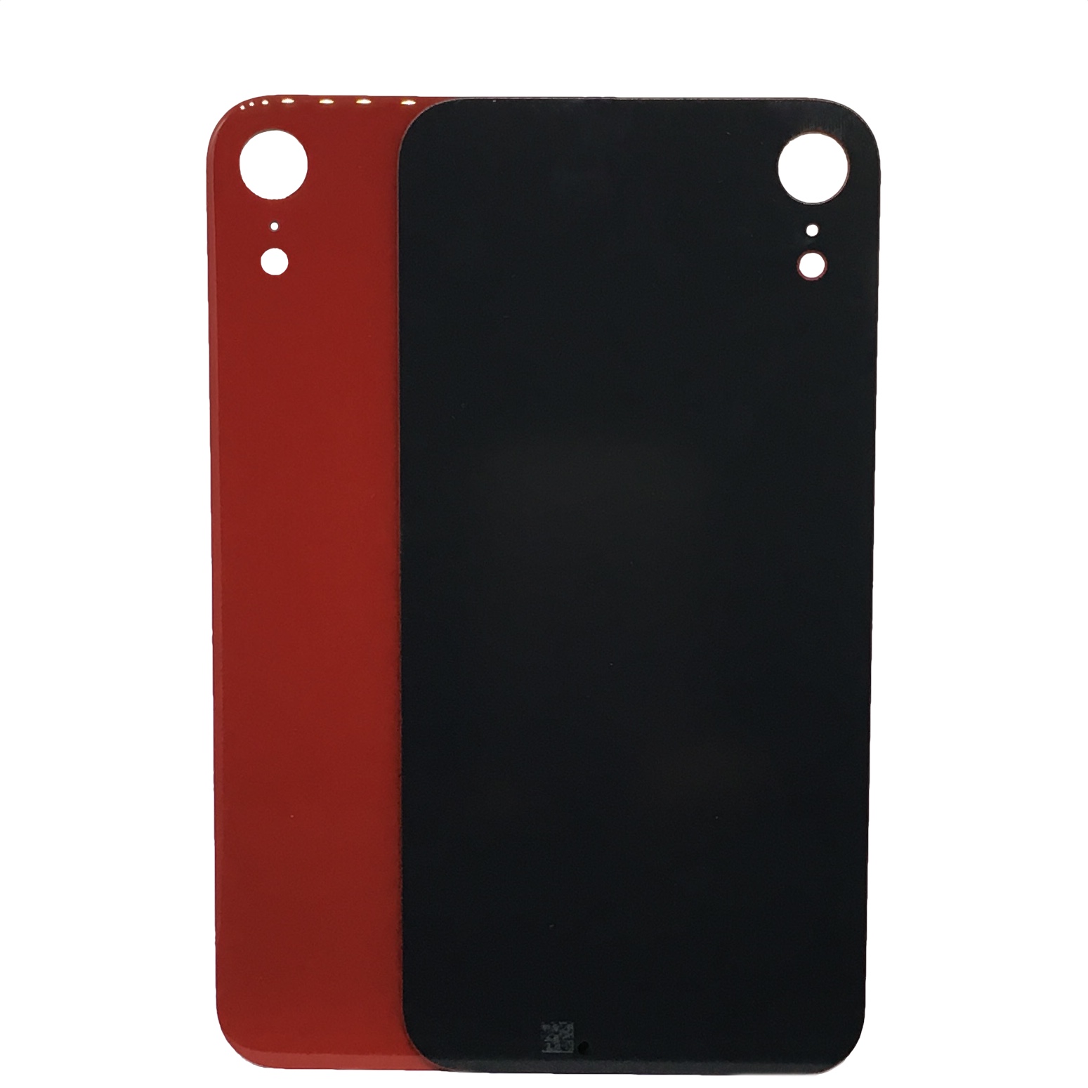 Задняя крышка для iPhone XR Orig (красный) (с увеличенным вырезом под камеру)