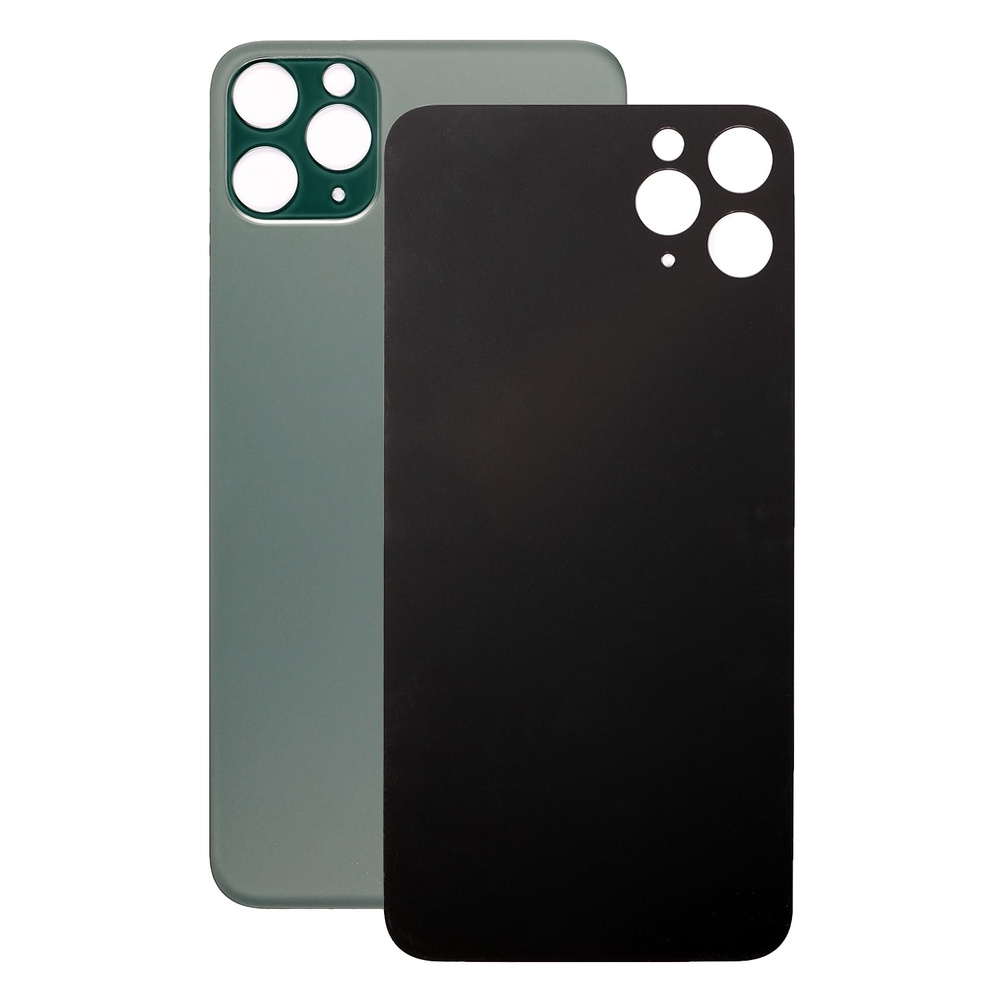 Задняя крышка для iPhone 11 Pro Orig (темно-зеленый)(с увеличенным вырезом под камеру)