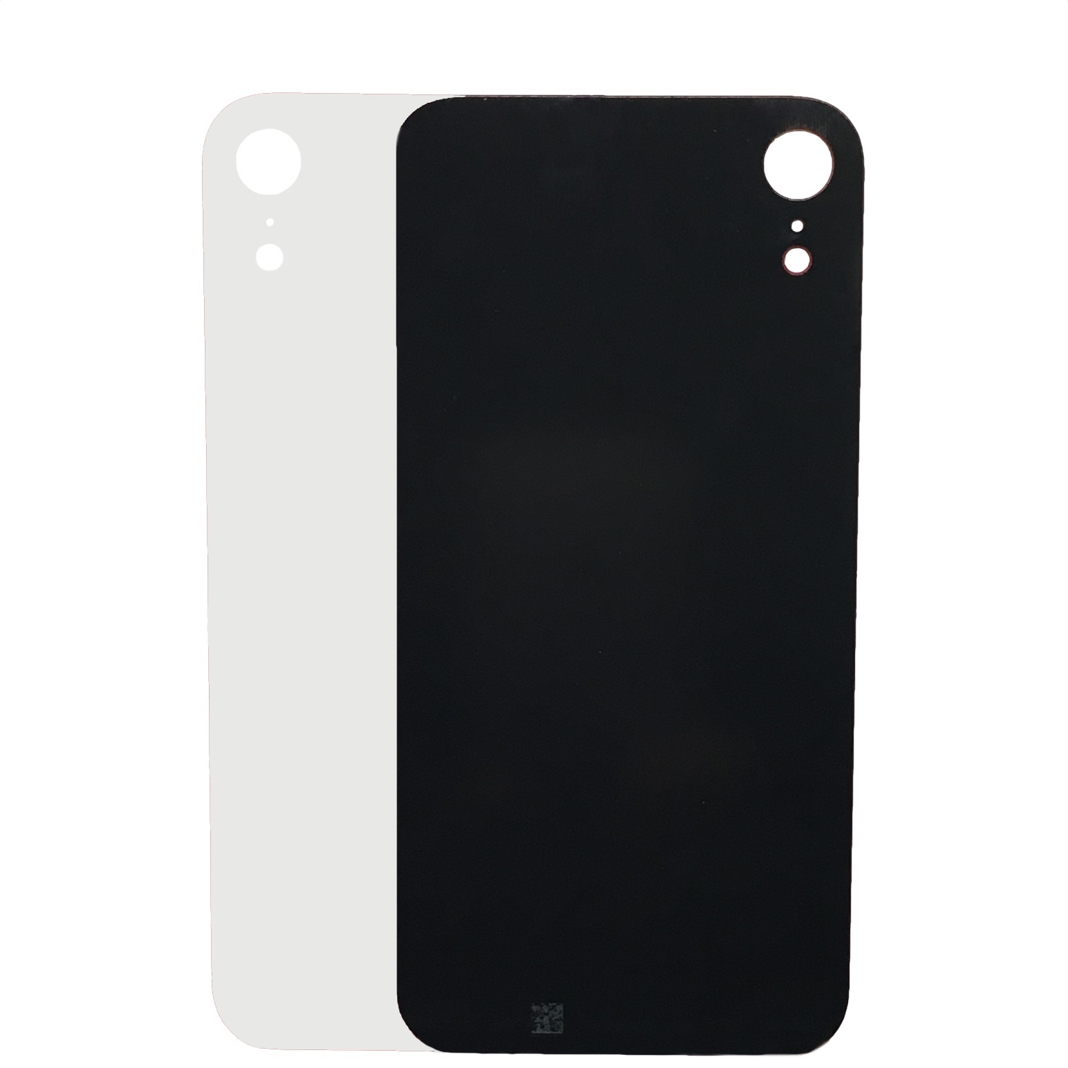 Задняя крышка для iPhone XR Orig (белый) (с увеличеным вырезом под камеру)