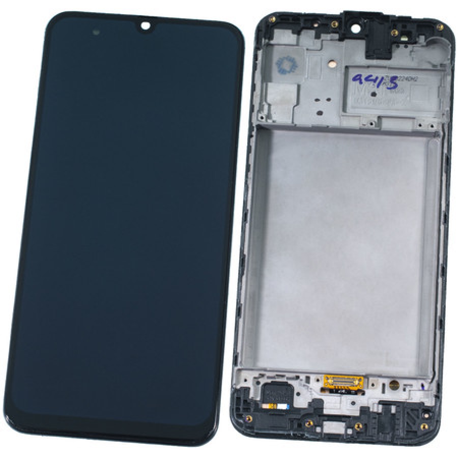 Дисплей для Samsung M307F/M215F (M30s/M21) в сборе с рамкой Оригинал 100% (черный)