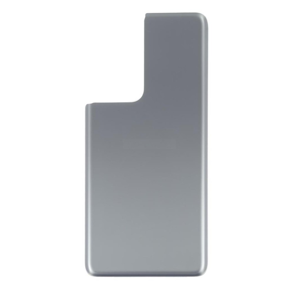 Задняя крышка для Samsung G998/S21 Ultra (серебро) Премиум