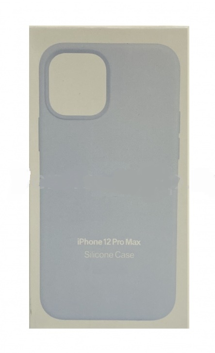 Чехол для iPhone 12 Pro Max MagSafe (анимация) Soft Touch (васильковый) Orig