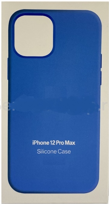 Чехол для iPhone 12 Pro Max MagSafe (анимация) Soft Touch (голубой) Orig