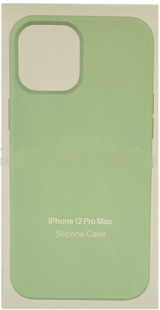 Чехол для iPhone 12 Pro Max MagSafe (анимация) Soft Touch (мятный) Orig