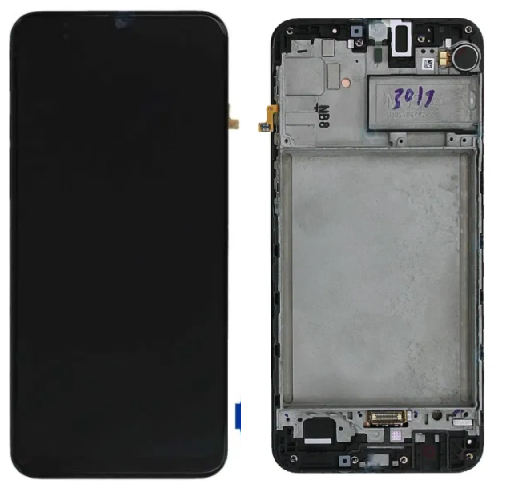 Дисплей для Samsung M325F/M32 в сборе с рамкой Оригинал 100% (черный)