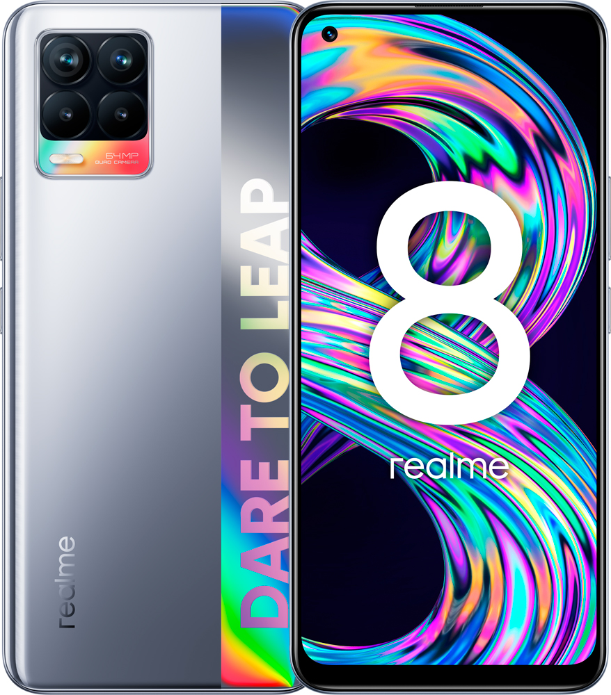 Смартфон Realme 8 6Gb/128Gb Silver