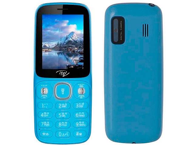 Телефон ITEL IT5026 Blue 1200mAh, тонкий корпус, 2sim