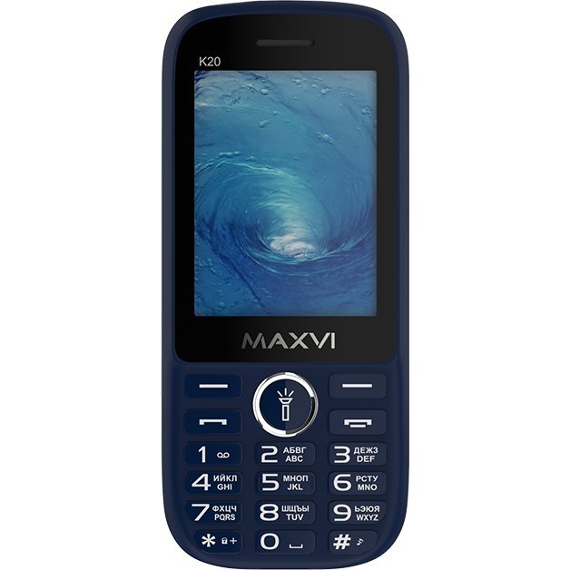 Телефон Maxvi K20 2.4" 2sim 2500мА*ч Blue