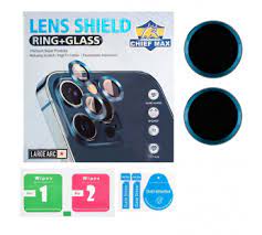 Защитное стекло линзы камеры для iPhone 13/13 mini (комплект 2 шт.) Синее