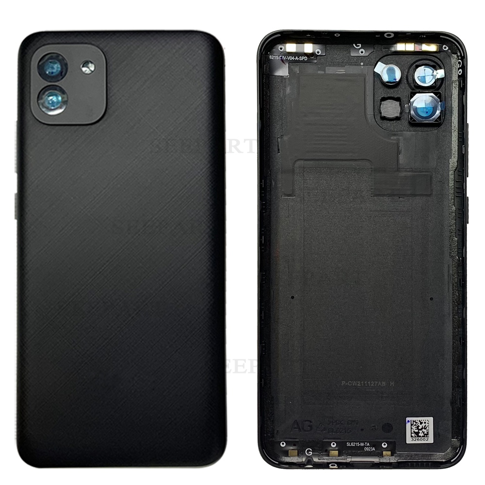 Задняя крышка для Samsung A035F/A03 (черный)