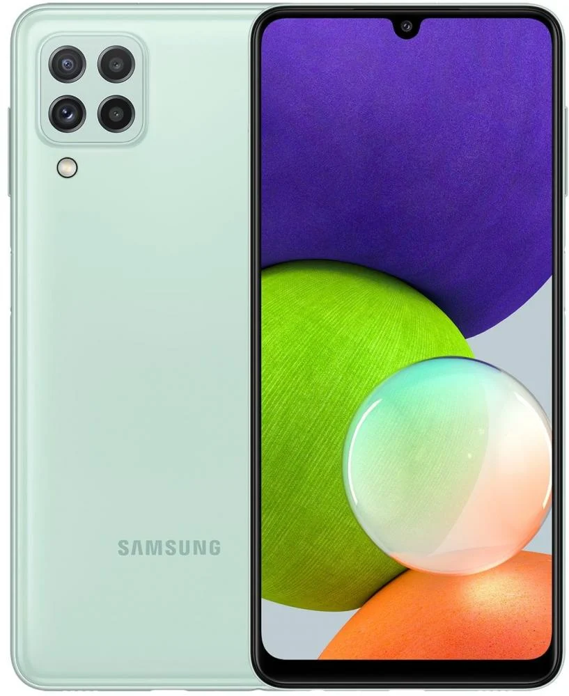 Смартфон Samsung Galaxy A22 4Gb/64Gb Mint