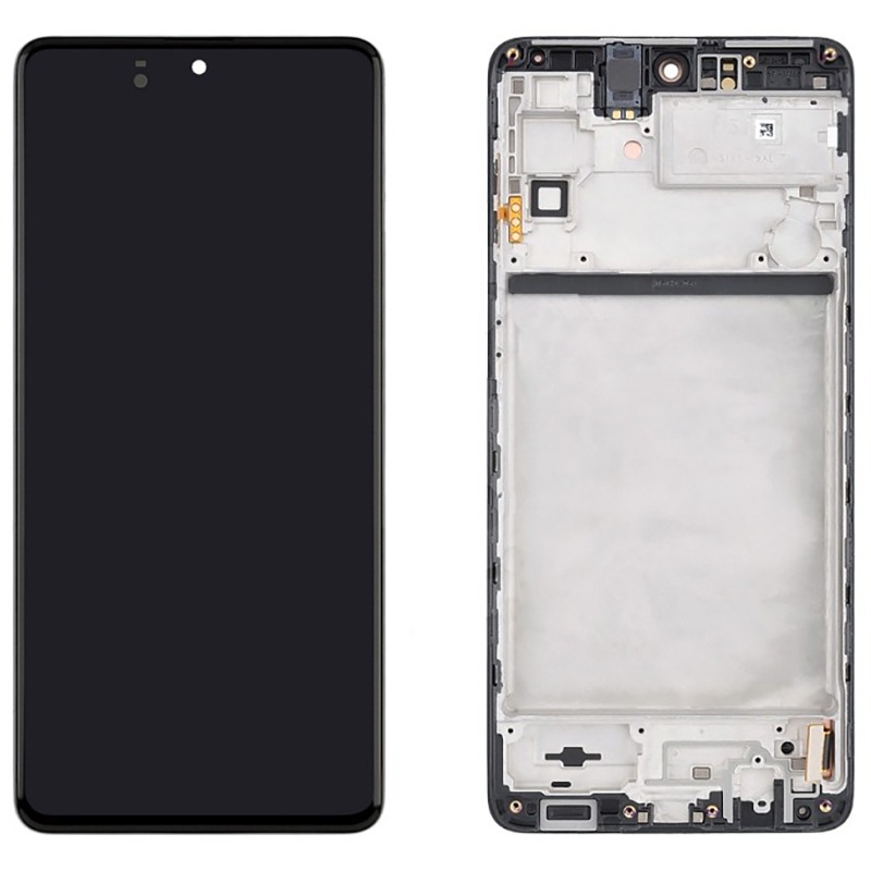 Дисплей для Samsung M515F/M51 в сборе с рамкой Оригинал 100% (черный)