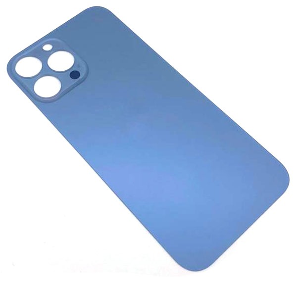 Задняя крышка для iPhone 13 Pro Orig (синий)(с увеличеным вырезом под камеру)