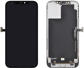 Дисплей для iPhone 12 Pro Max в сборе Soft Oled Premium (черный)