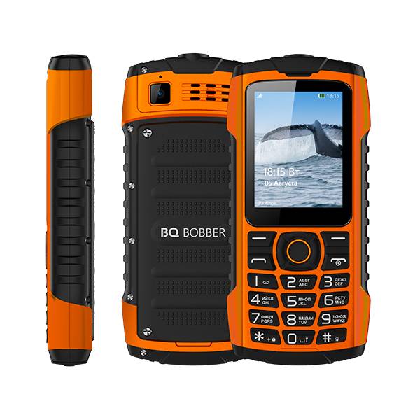 Телефон BQ 2439 Bobber Оранжевый