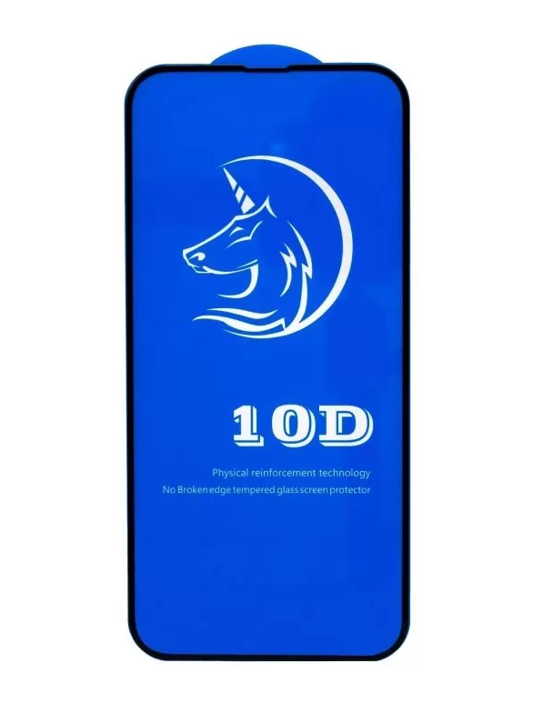 Защитное стекло полноэкранное для iPhone 14 Pro Max Premium (черное)