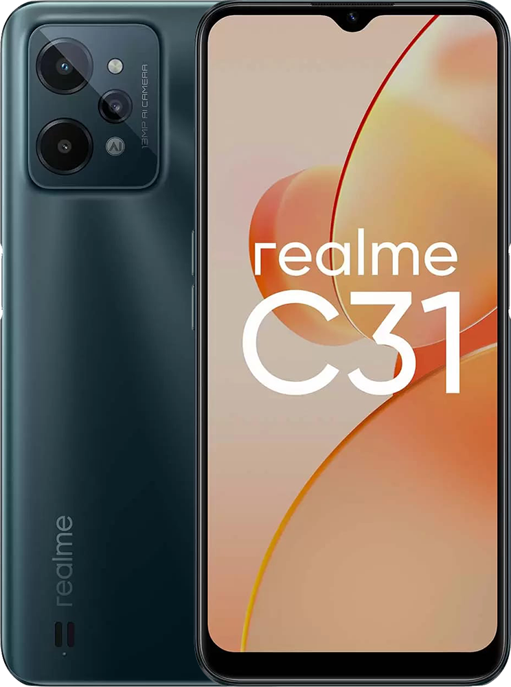 Смартфон Realme C31 3/32Gb Dark Green