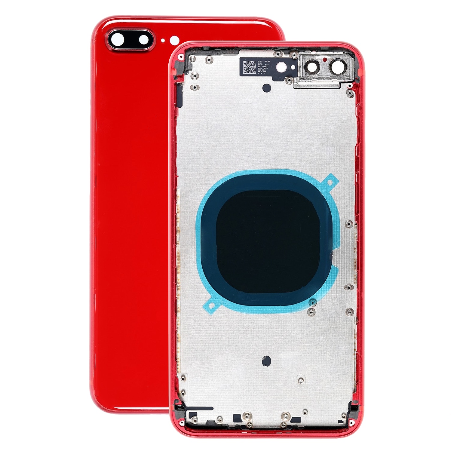 Корпус для iPhone 8 Plus Orig (красный)