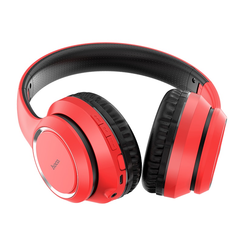 Bluetooth-гарнитура Hoco W28 (красный)