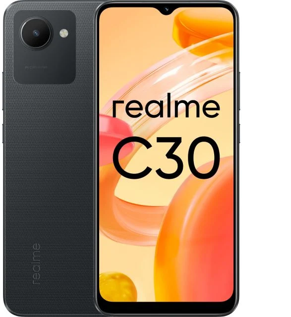 Смартфон Realme C30 4/64Gb Black