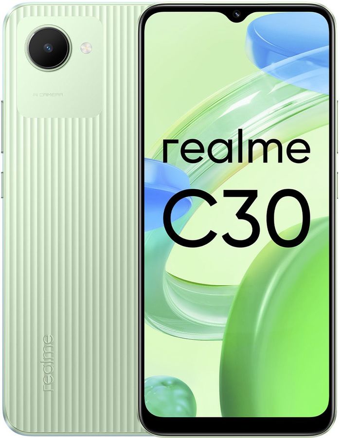 Смартфон Realme C30 4/64Gb Green