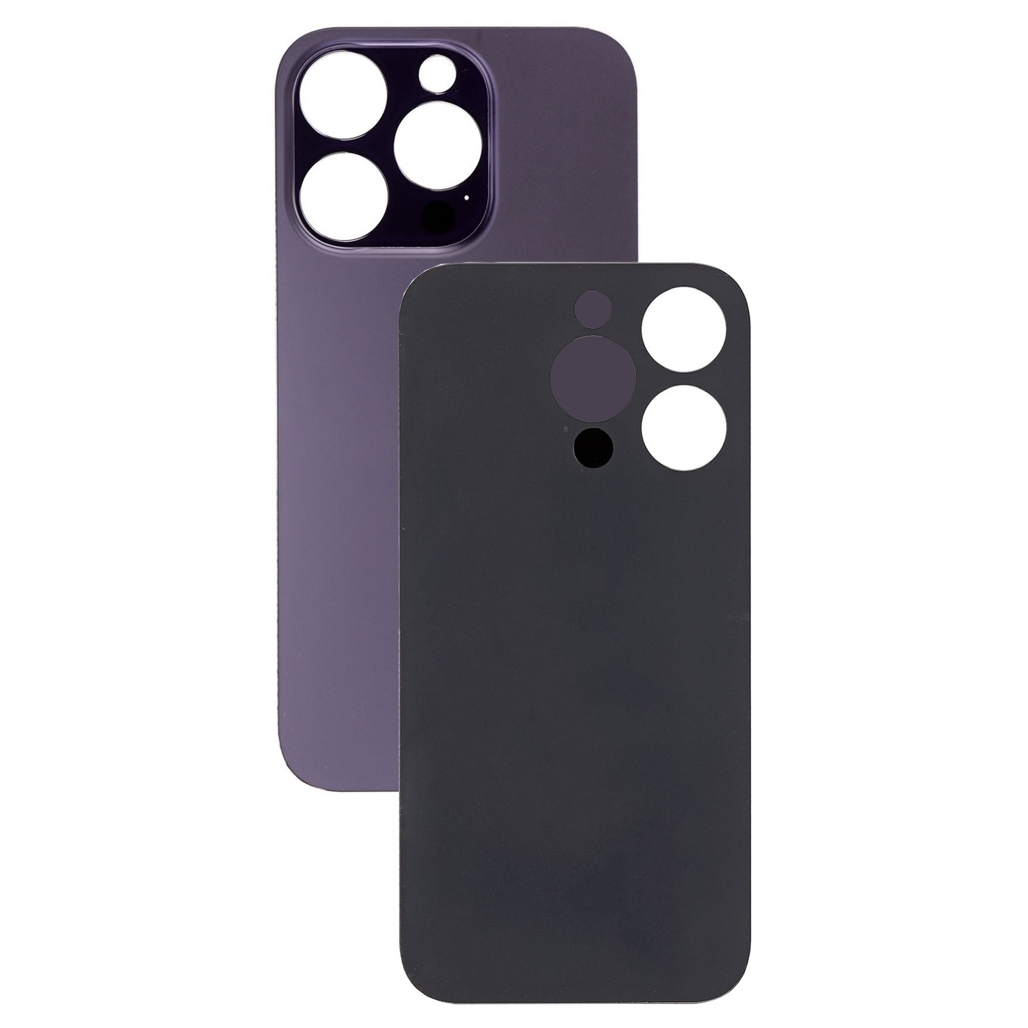 Задняя крышка для iPhone 14 Pro Max Orig (фиолетовый)(с увеличенным вырезом под камеру)