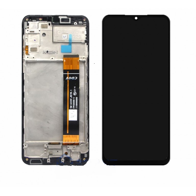 Дисплей для Samsung A235F/A23 в сборе с рамкой Оригинал 100% (черный)