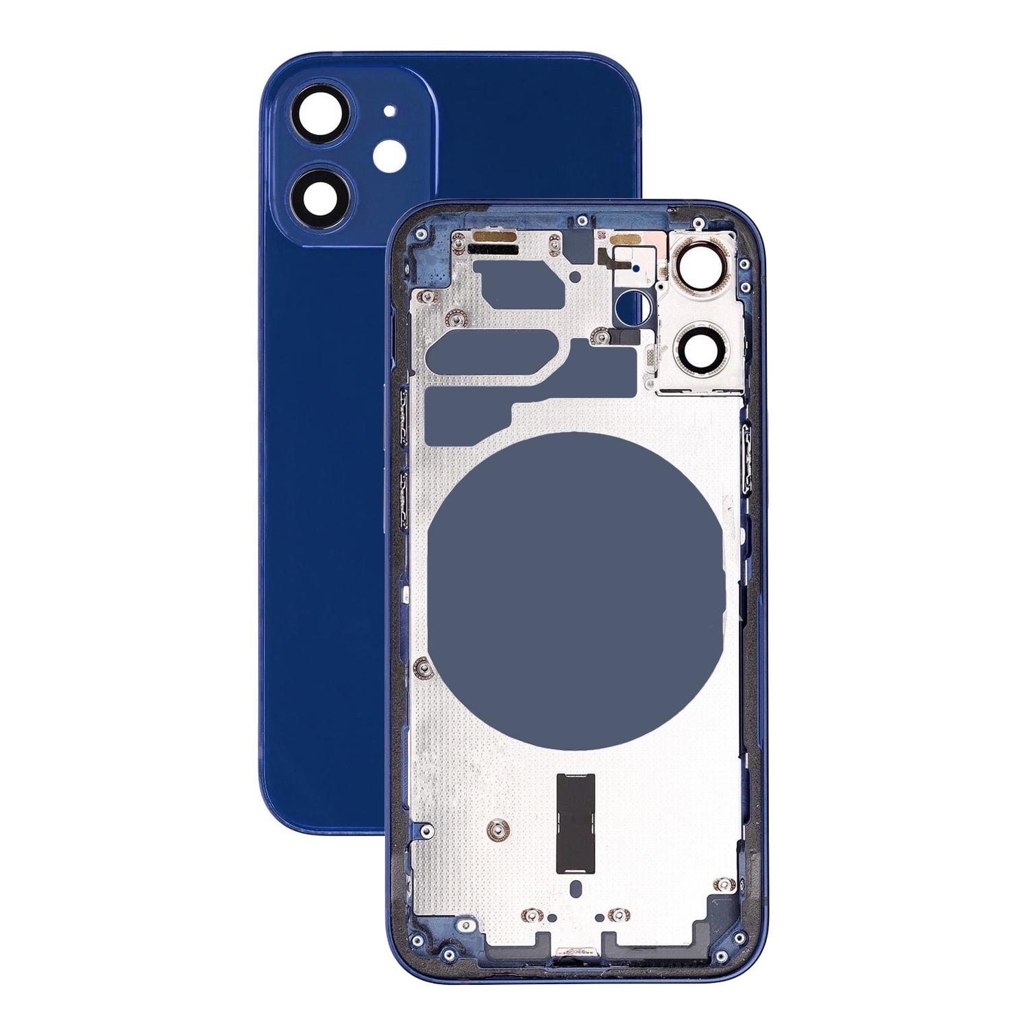 Корпус для iPhone 12 Pro Max Orig (синий)