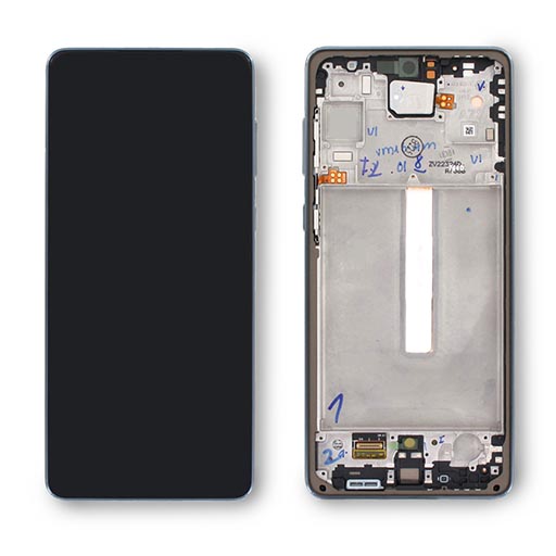 Дисплей для Samsung A736B/A73 5G в сборе с рамкой Оригинал 100% (черный)