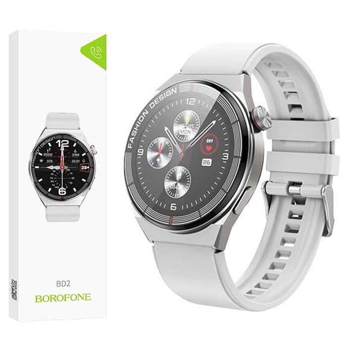 Smart часы Borofone BD2 (серебро, поддержка звонков)