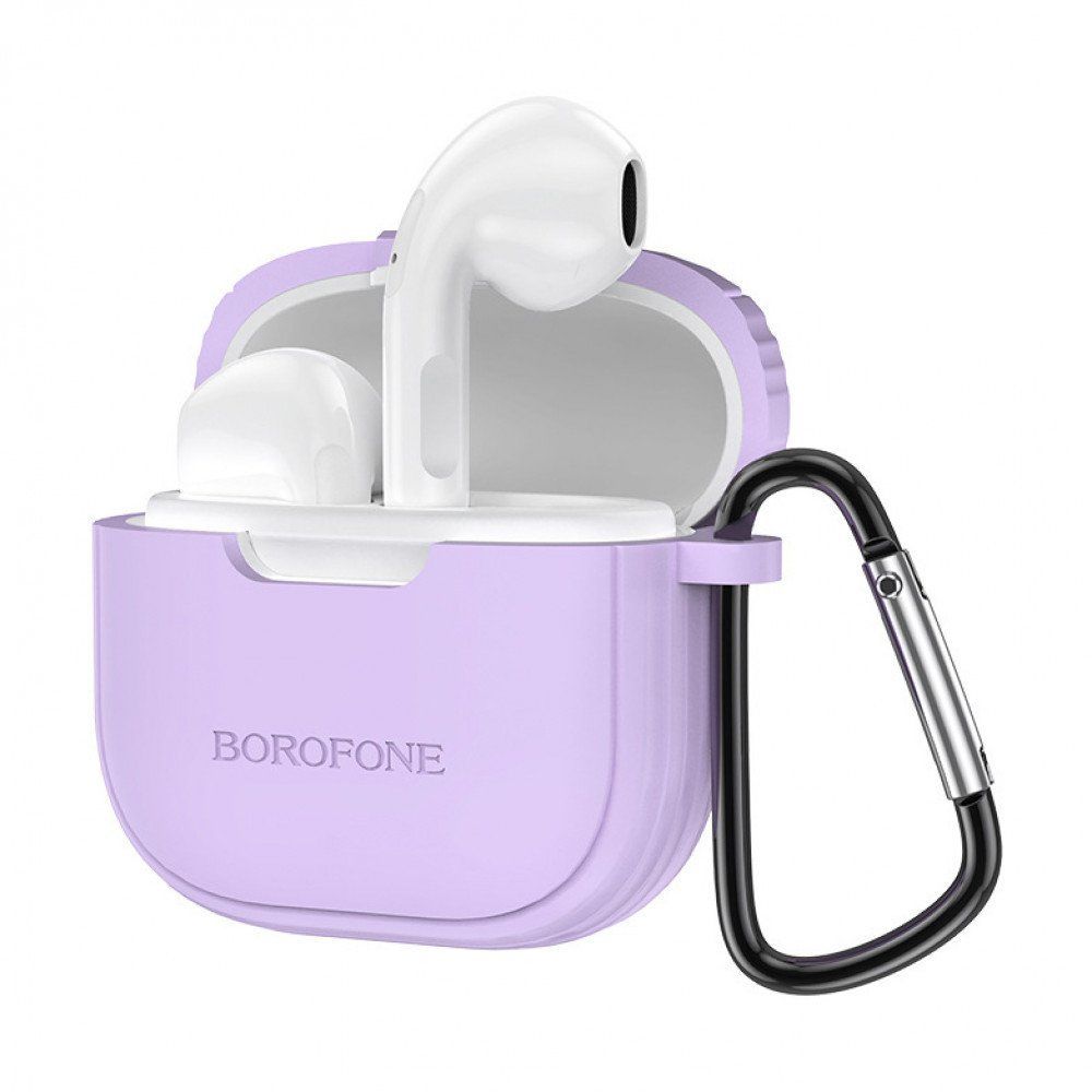 Bluetooth-наушники BOROFONE BW29 вакуумные TWS (Taro Purple)