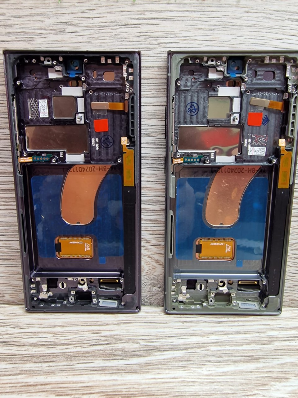 Дисплей для Samsung S23 Ultra /S918B в сборе с рамкой заводской оригинал