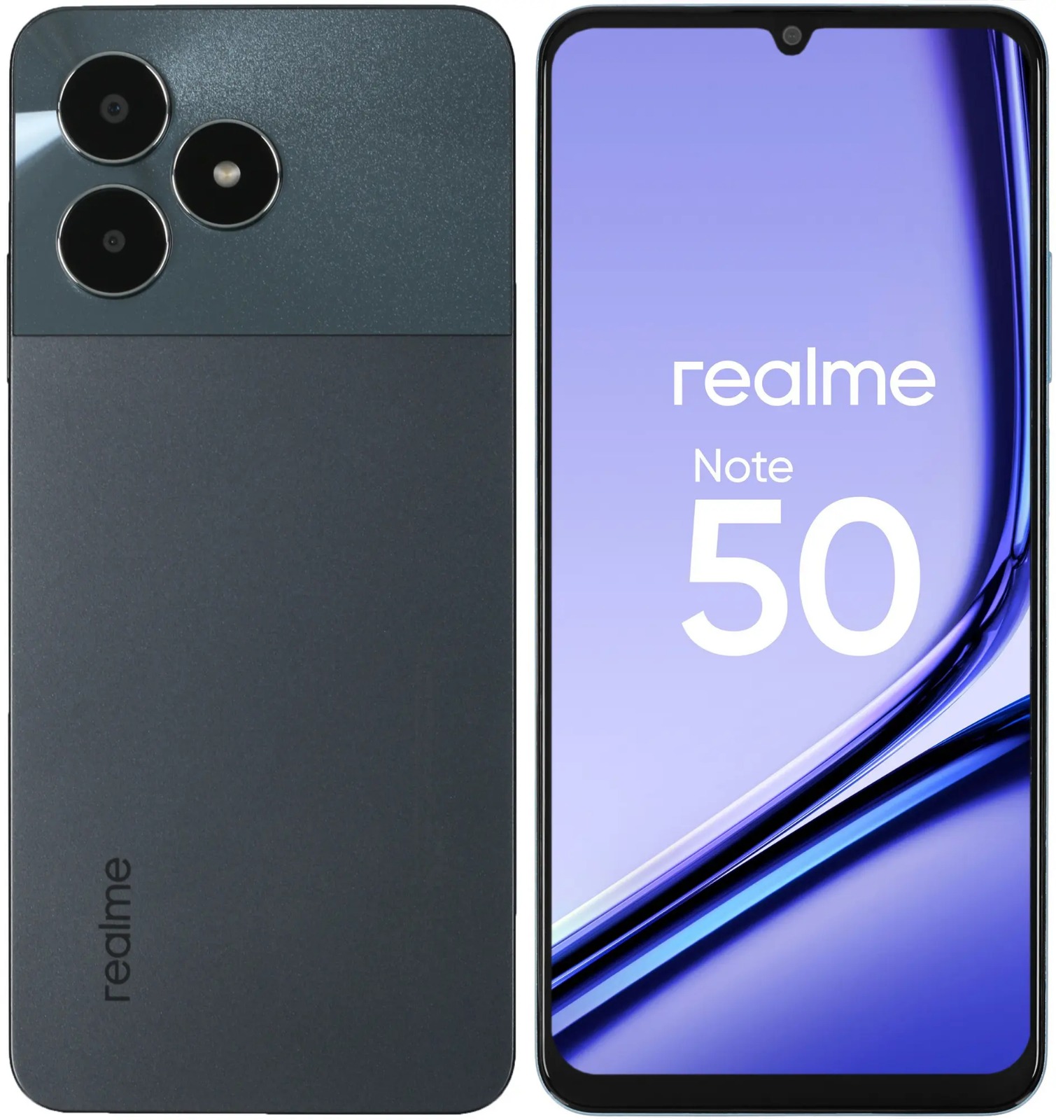 Смартфон Realme Note 50 4/128GB Черный 