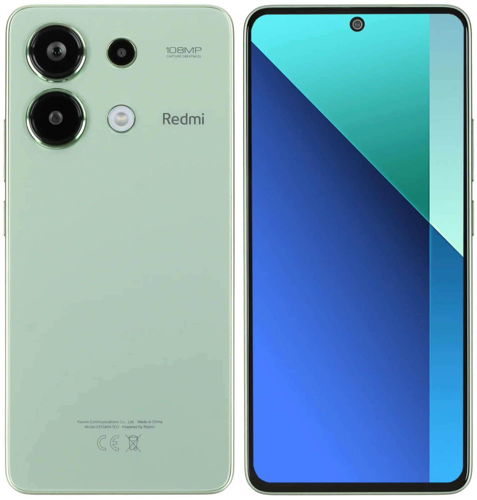 Смартфон Xiaomi Redmi Note 13 8/256GB Mint Green 