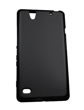 Чехол Sony C4 силиконовый / черный...