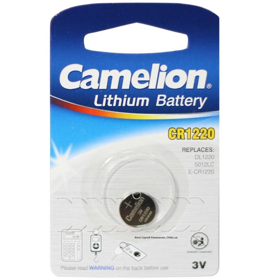 Батарейка Camelion CR1220...