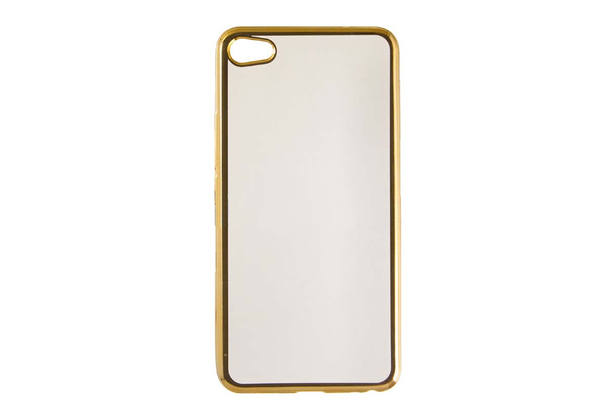 Чехол Meizu U10 силиконовый / золото...