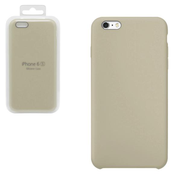 Чехол для iPhone 6 / 6S Soft Touch серый /...