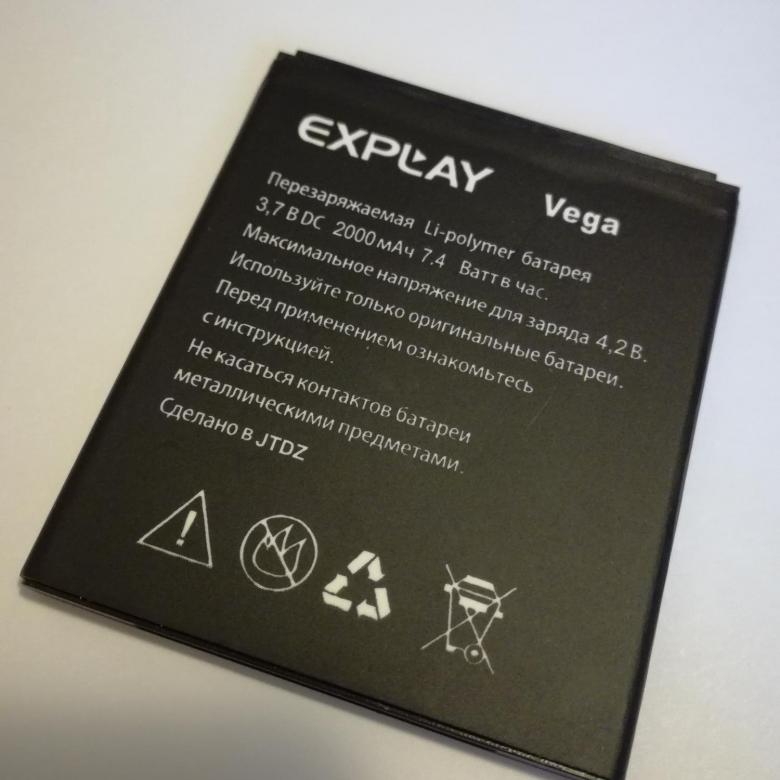 АКБ Explay Vega / Fresh...