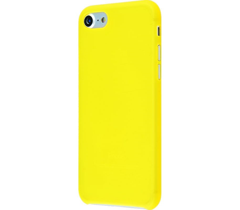 Чехол для iPhone 7/8 Soft Touch (желтый)