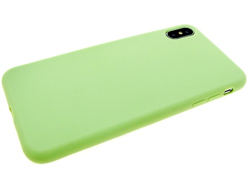 Чехол для iPhone X/XS Soft Touch (зеленый)
