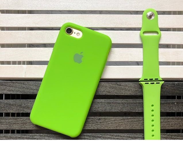 Чехол для iPhone X/XS Soft Touch (зеленый)