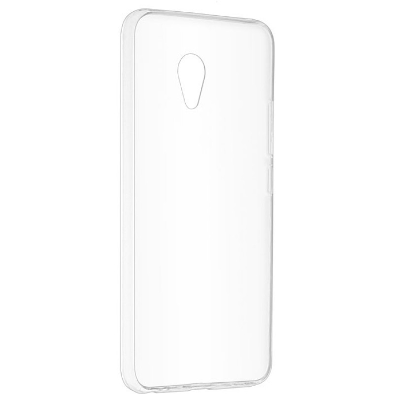 Чехол Meizu M5С силиконовый  /  белый...